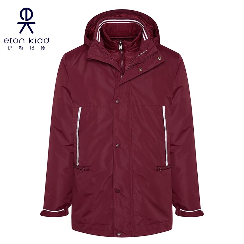 伊顿纪德加厚男生羽绒服校服