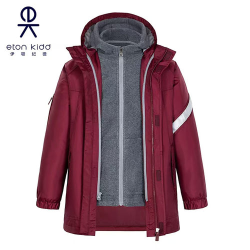 可脱卸式是中长款抓绒外套