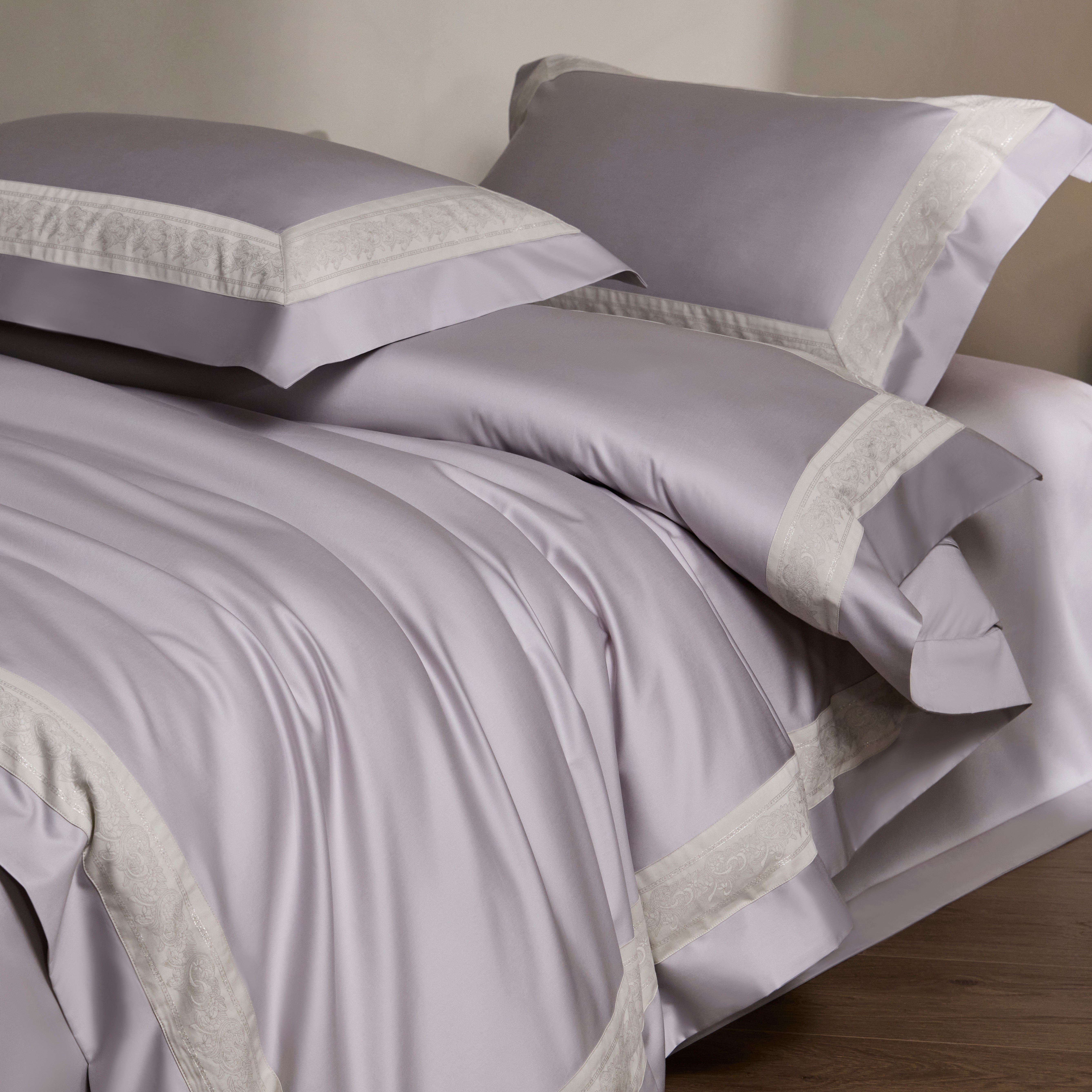 卓home简约欧式中式轻奢风新疆棉东方棉纯棉四件套四季款床上用品