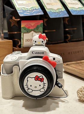 适用于佳能R50V保护套m50底座R50相机包200D二代皮套R10R100配件