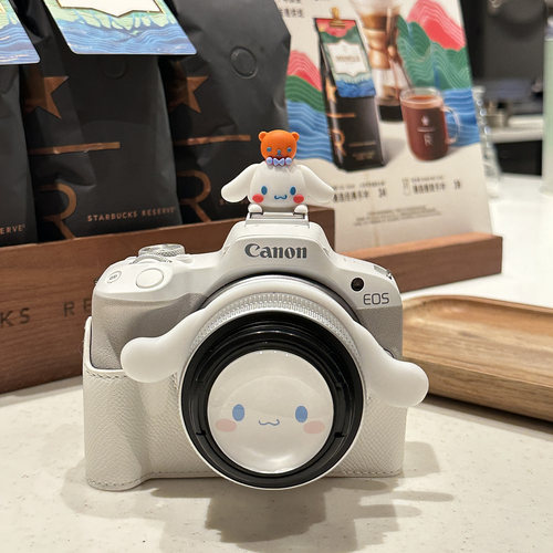适用佳能R50V保护套V1底座R50相机包PowerShot V1皮套R10R100配件