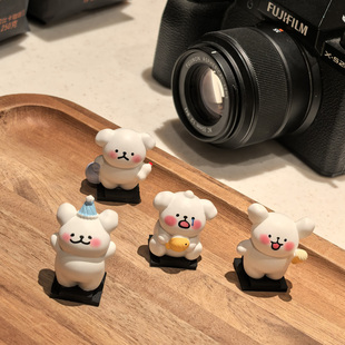 可爱小狗相机热靴盖适用于佳能R50富士XT50索尼ZVE10卡通大疆5pro