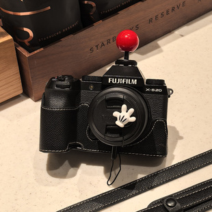 富士XS20保护套XS20微单适用XT50配件XT30三代相机包皮X100VI皮套