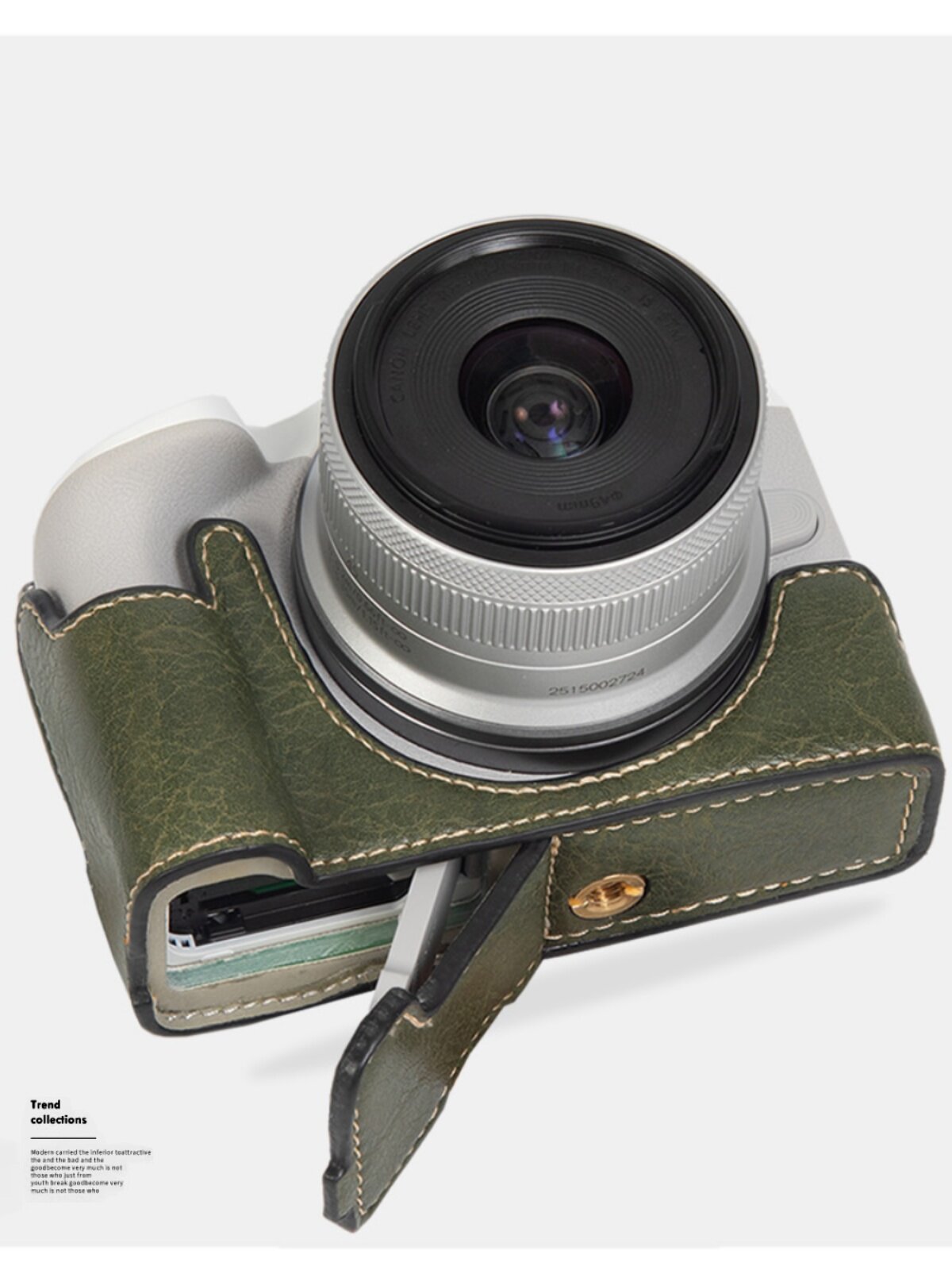 CANON 200D 카메라 가방에 적합 미러리스 200D 2세대 하프 세트 R100 기본 액세서리 R50 보호 커버 R10