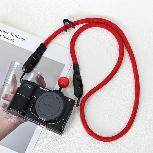 索尼a7c2/R保护套a6400a6300相机包a7m4 A7R5配件zve10二代皮套壳