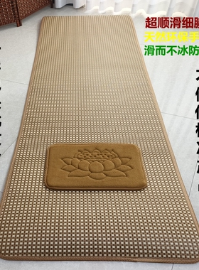 四季款超顺滑藤席108大礼拜专用垫大拜垫天意运动垫磕大头拜忏垫