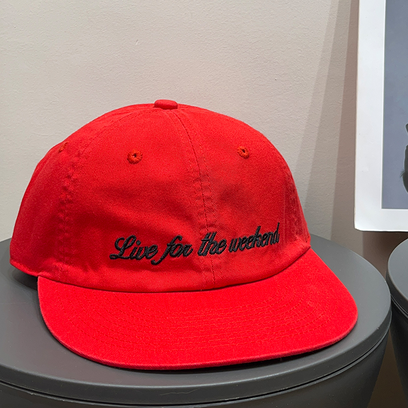 韩国复古平檐棒球帽女春夏小众潮牌户外防晒遮阳显脸小鸭舌帽子男