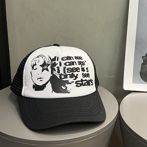 棒球帽防晒户外透气街舞嘻哈帽子