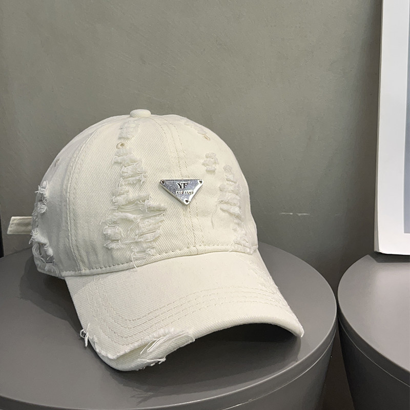 棒球帽大头围款显脸小复古女夏