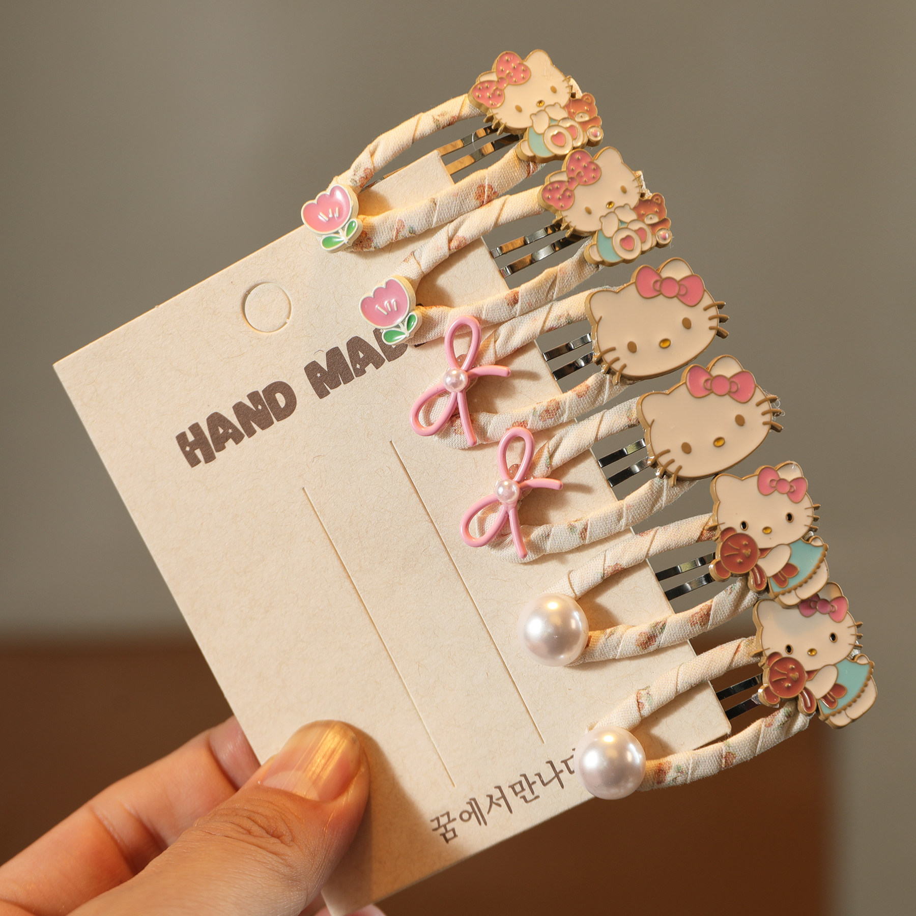 儿童甜美小猫蝴蝶结发夹女童可爱前额刘海夹不伤发掰掰夹头饰发饰,童装/婴儿装/亲子装,发饰,淘宝优惠券,粉丝福利购,淘宝优惠卷