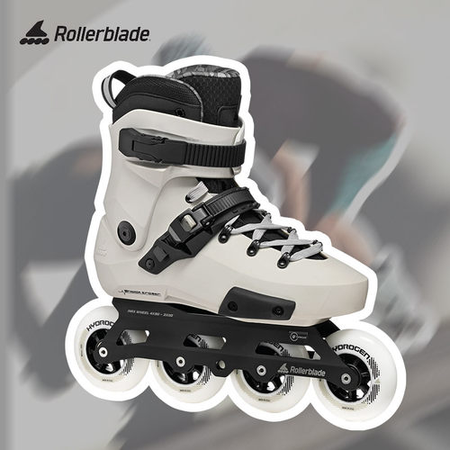 柚子轮滑Rollerblade Twister 90R成人街区轮滑鞋巫师FSK刷街速度