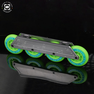 柚子轮滑LINO UFS轮滑刀架平架野街滑行FSK刷街街区 90工程图版