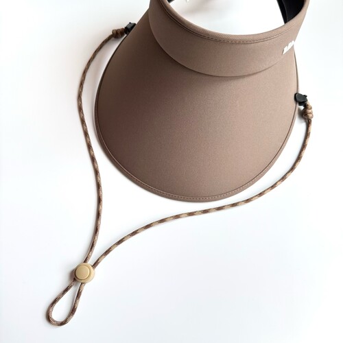 手工编织帽子专用防风绳渔夫帽太阳帽蕉下帽子固定夹户外旅行防丢