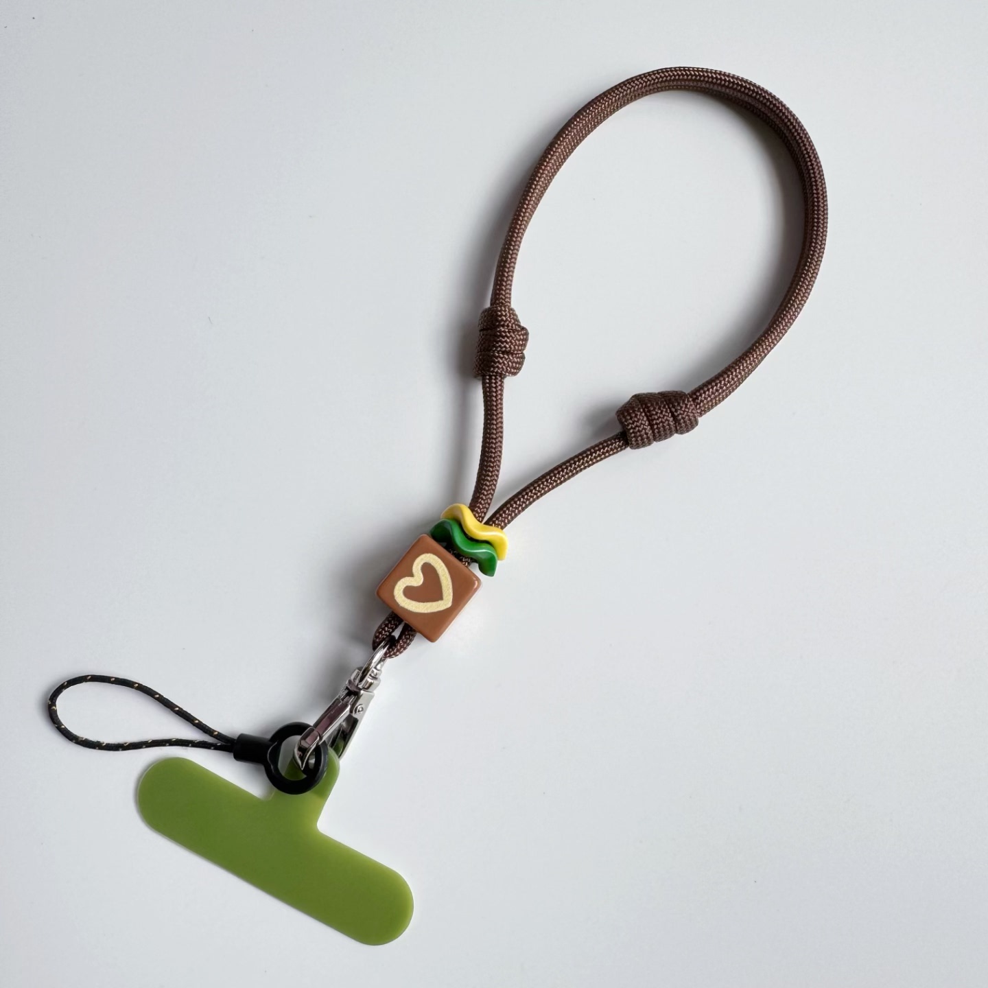 初遇绳艺原创设计手工编织麦当劳手机挂绳手腕绳超结实户外防丢绳