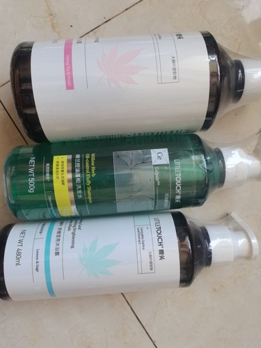 littletouch哩头洗发水沐浴露柠檬鼠尾控油蓬松香氛女去油洗头露