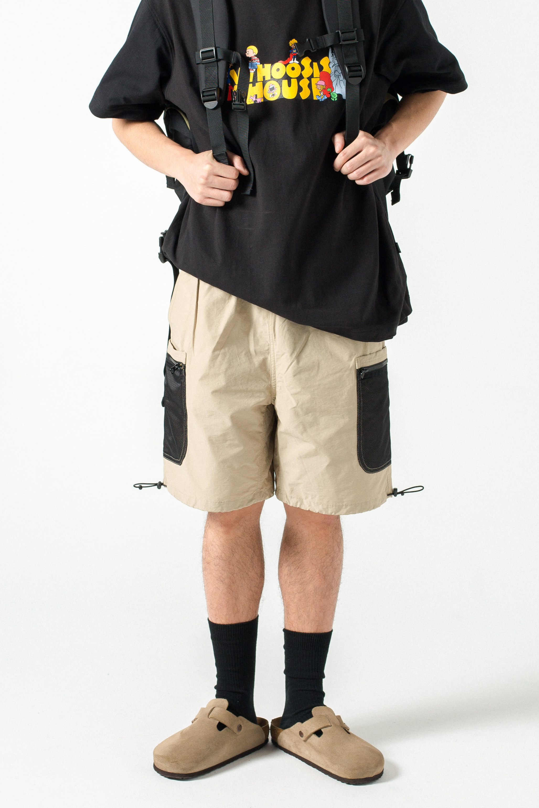 WHOOSIS 19SS Functional Cargo Shorts Original Guochao Closing work clothes American style shortsin the Men's clothing, Casual pants  category - from Buy2taobao.com to provide professional Taobao agent buy service
