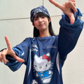 HELLO KITTY官方联名 WHOOSIS 印花拼接足球服长袖 运动男女潮