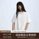 T恤春夏打底简约百搭男女 渐变小logo刺绣短袖 WHOOSIS 不知其名