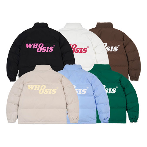 WHOOSIS8字logo基础棉服