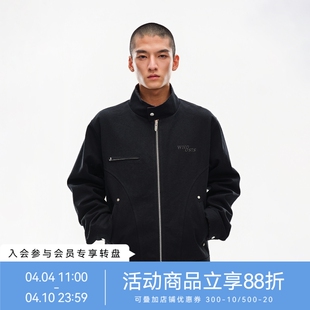 WHOOSIS 哈灵顿夹克工装 外套美式 休闲简约百搭男女潮 不知其名