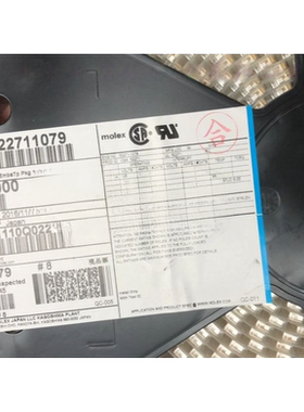 MOLEX连接器 522711079 522711079 52271-1079 间距1.0mm 10pin