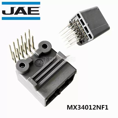 JAE日本原装进口 MX34012NF1 汽车连接器12P弯针插座 原装现货
