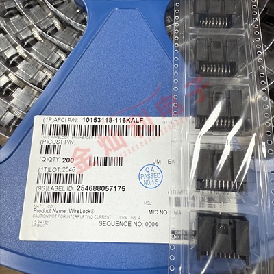 10153118-116KALF FCI 线对板 Minitek 1.80mmThroughHole16pn