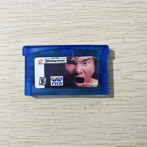 gba游戏卡带ndsl通用实况足球