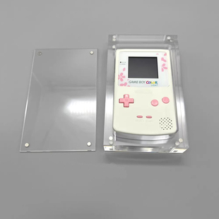 磁吸盖 GBC掌机亚克力展示盒 高透明亚克力 COLOR 高透明GAMEBOY