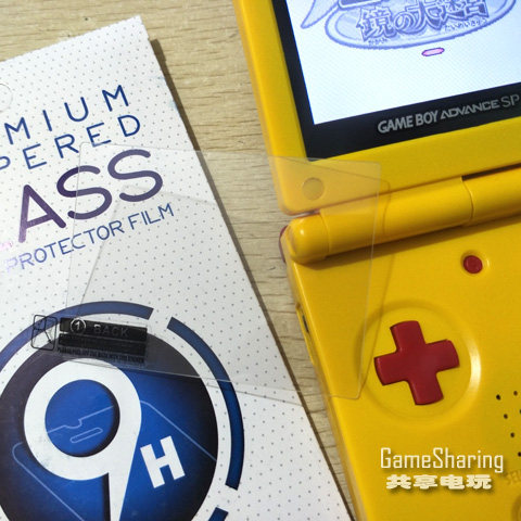任天堂钢化膜贴膜gameboy外屏