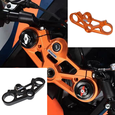 适用KTM RC390 13-25年改装分离车把上三星 联板减震方向柱固定码