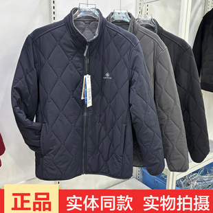 冰川时代25C2503新款 男羊毛棉衣外套加厚保暖立领商务休闲爸爸装