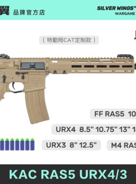 〔KAC RAS5 URX4〕高品质改装复刻金属风前节定制版玩具模型