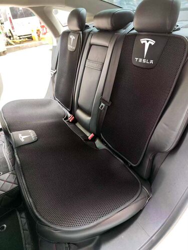 适用于特斯拉Model3坐垫ModelY四季通风坐垫座椅套丫汽车内饰改装