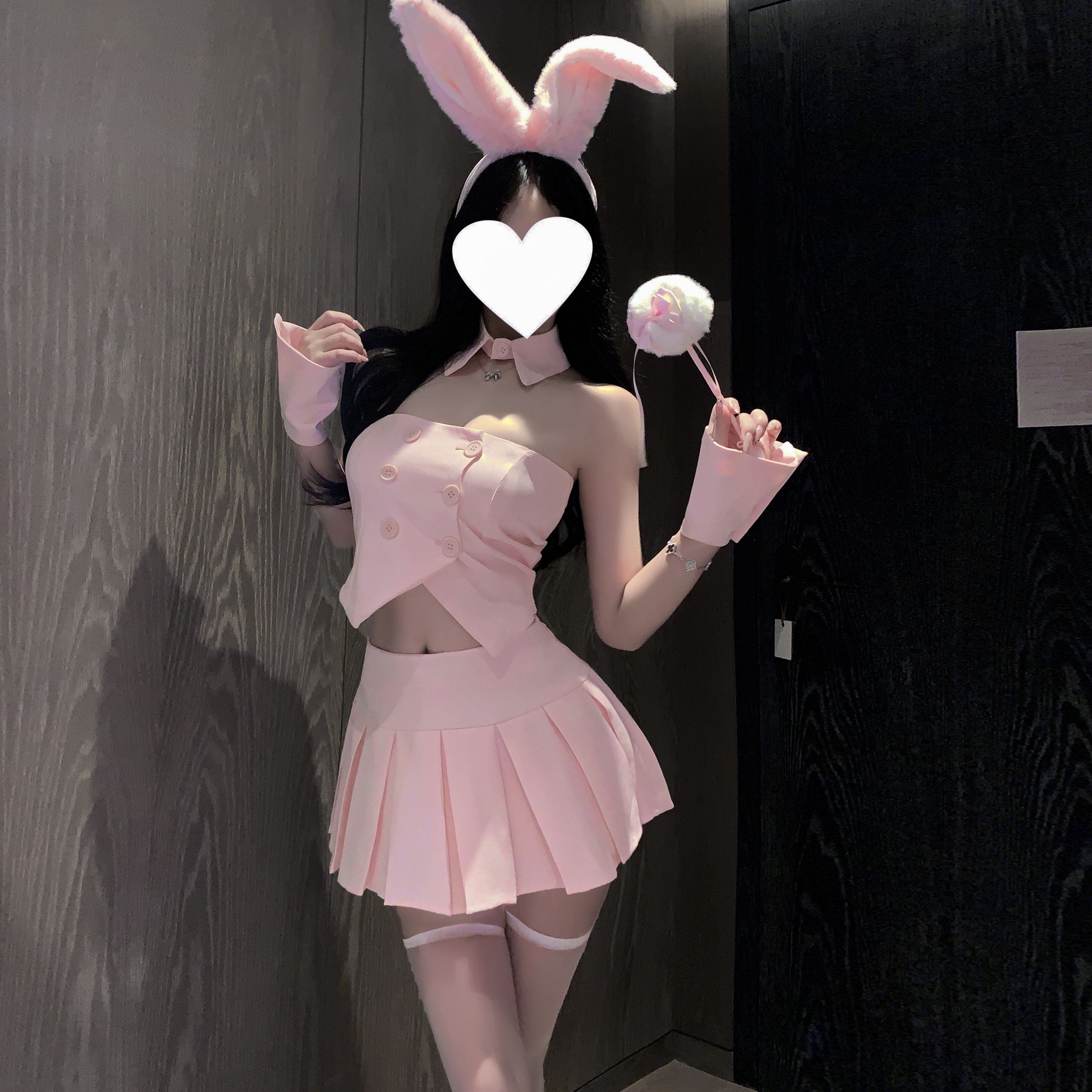蓝菲私语「夜行甜宠」 制服纯欲兔女郎情调趣味qqny内衣角色扮演