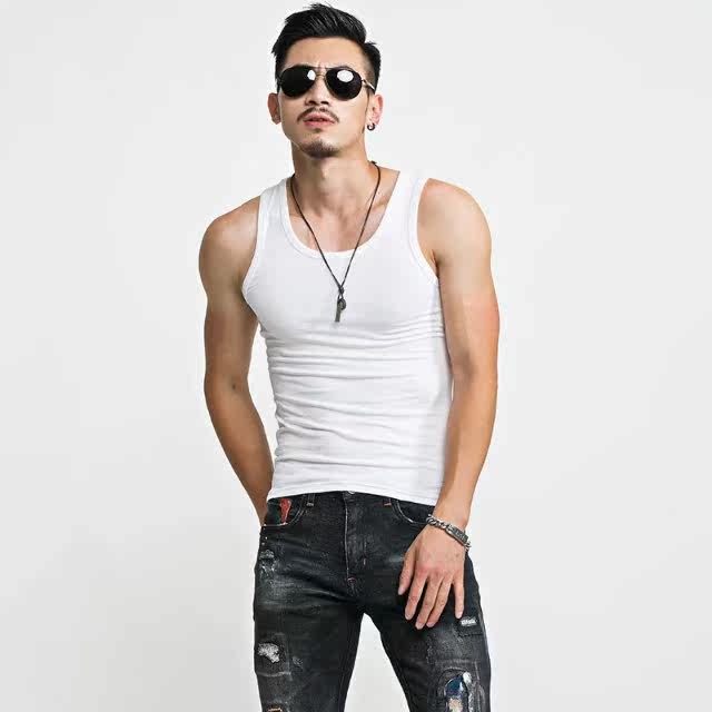 Débardeur homme Woolen gilet 100% coton pour été - Ref 1589479 Image 1