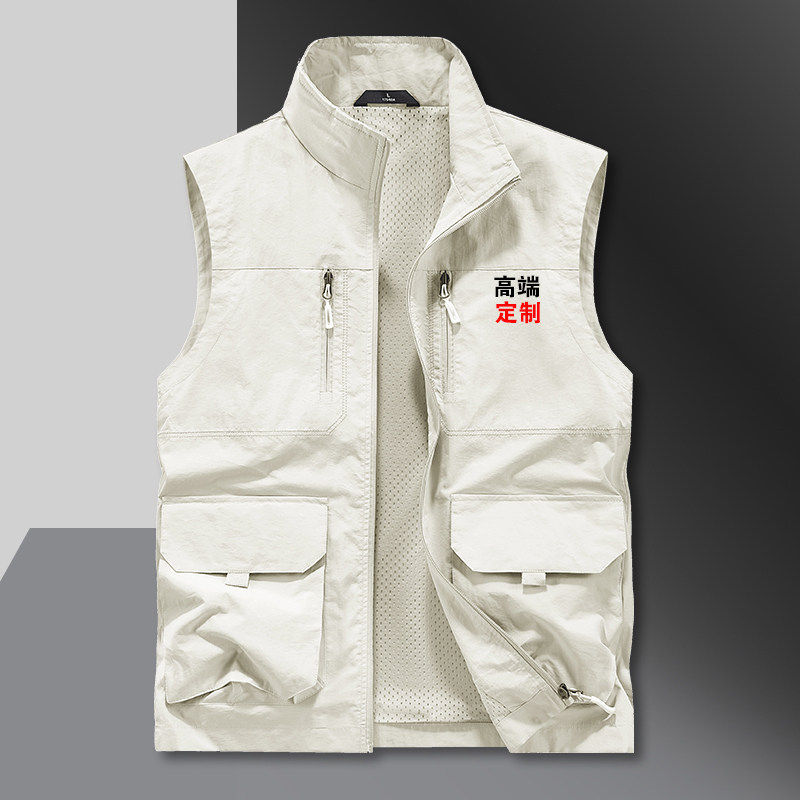 高端马甲定制工作服印字L