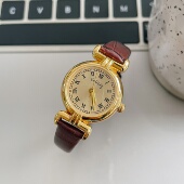 复古小众轻奢细带学生手表女简约时尚 罗马刻度精致小巧圆形小表盘