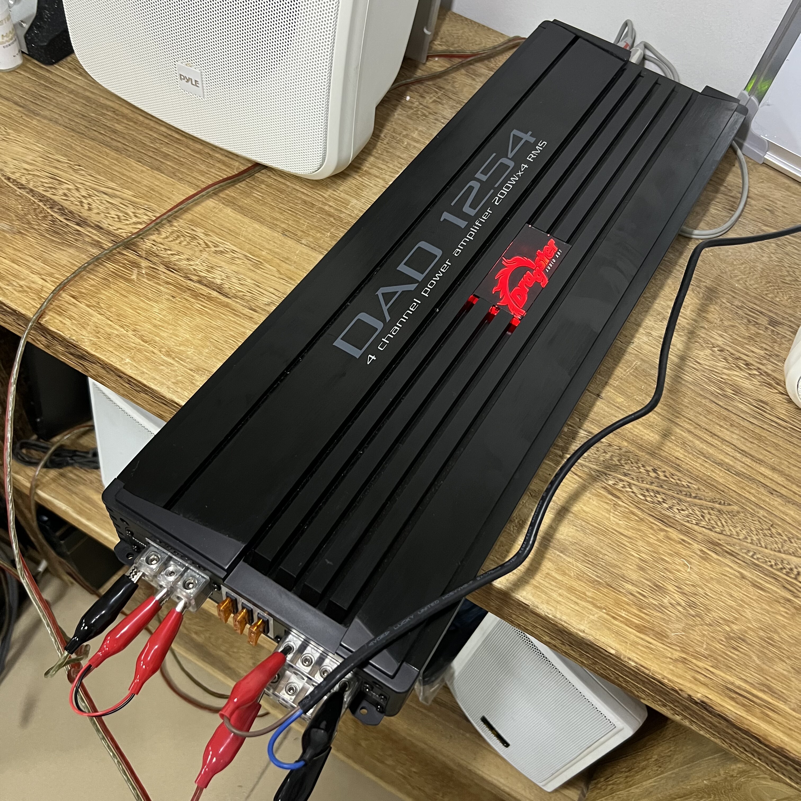 意大利Dragster汽车功放a/b类功放 汽车音响改装升级4路 重低音