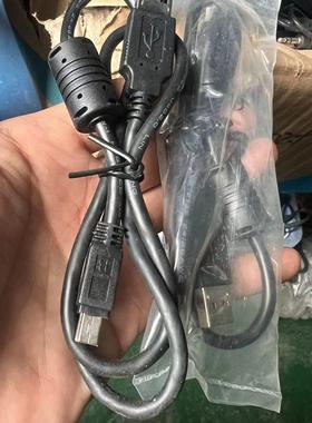 mini usb梯型接口线T USB数据线MP3手机线5P充电线铜线0.7米磁环