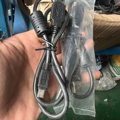 mini usb梯型接口线T USB数据线MP3手机线5P充电线铜线0.7米磁环