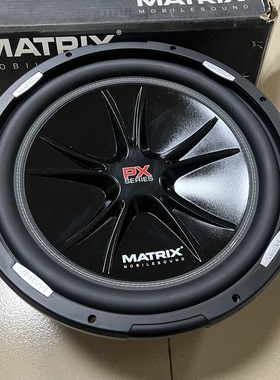 美国MATRIX汽车音响改装升级15寸双音圈低音炮喇叭1200W重低音炮