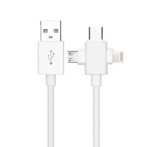特价usb一拖三充电线三合一充电线5A 适合华为苹果荣耀MICRO USB