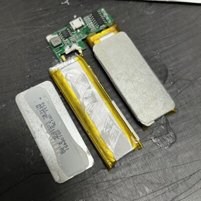 半成品雾货器DIY研究 纯钴锂电池3.7v 950mah聚合物锂电池702060