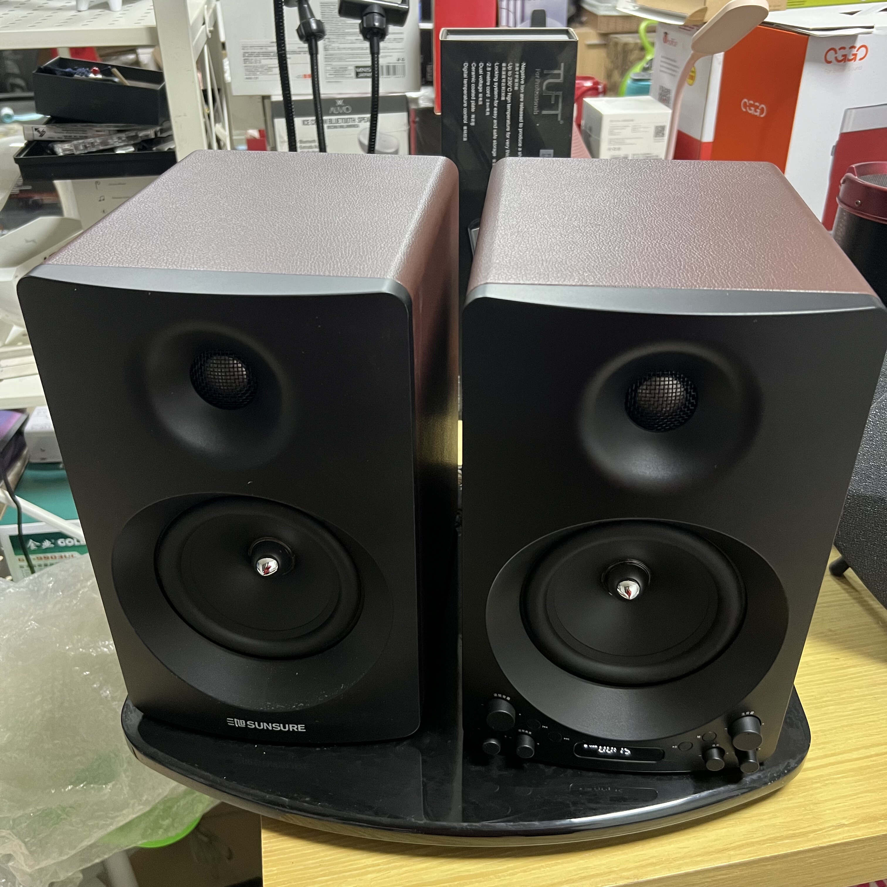 书架M83超重低音120W电脑多媒体音响蓝牙低音炮大音量2.0监听音箱