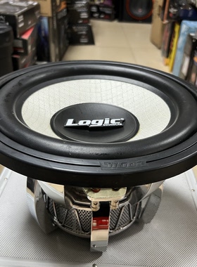 美国LOGIC汽车音响铝盆架双音圈12寸低音炮喇叭4000W重低音扬声器