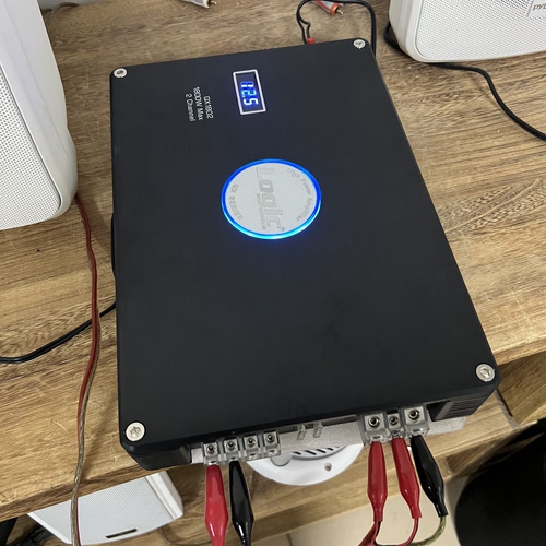 美国LOGIC汽车功放AB类功放汽车音响改装2路1800W可桥接重低音