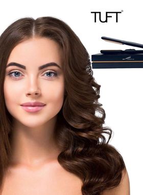 新加坡TUFT夹板面液晶显示陶瓷釉负离子 护发美发造型烫发直发器