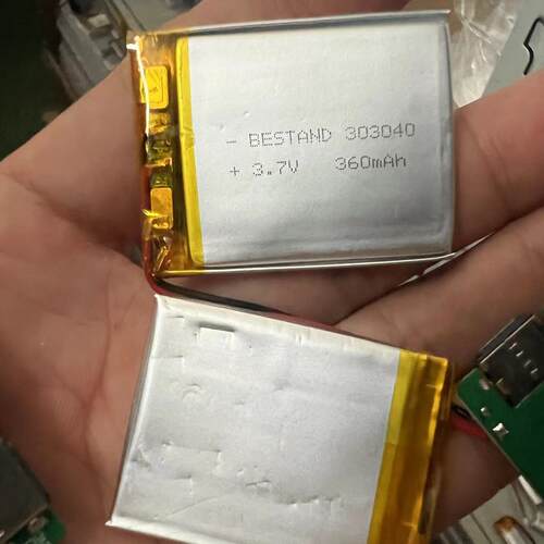 DIY全新拆机 电池360mAh充电电池3.7V聚合物锂电池303040