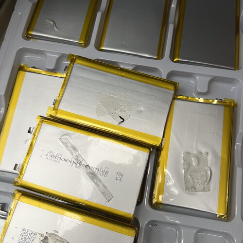 拆机特价聚合物锂离子电池4000MAH无保护板充电宝电池 多种规格